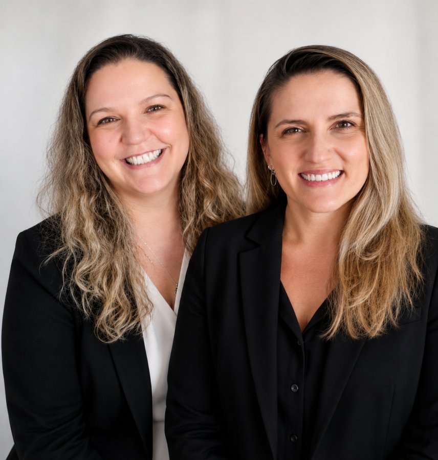 Tatiane e Marina, fundadoras da Solutions Idiomas